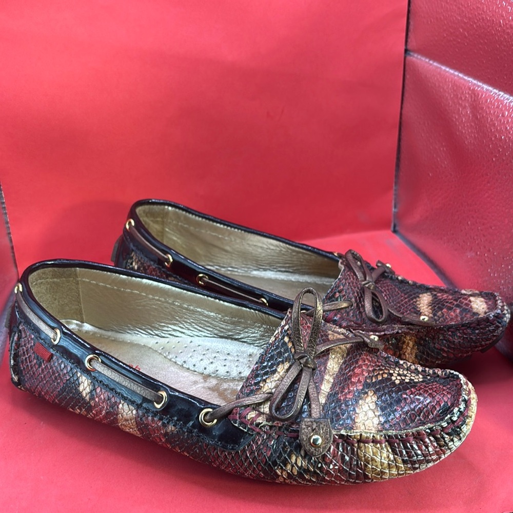 Mark Joseph Cypress Hill Loafer in snake print leather size 7.5 great condition